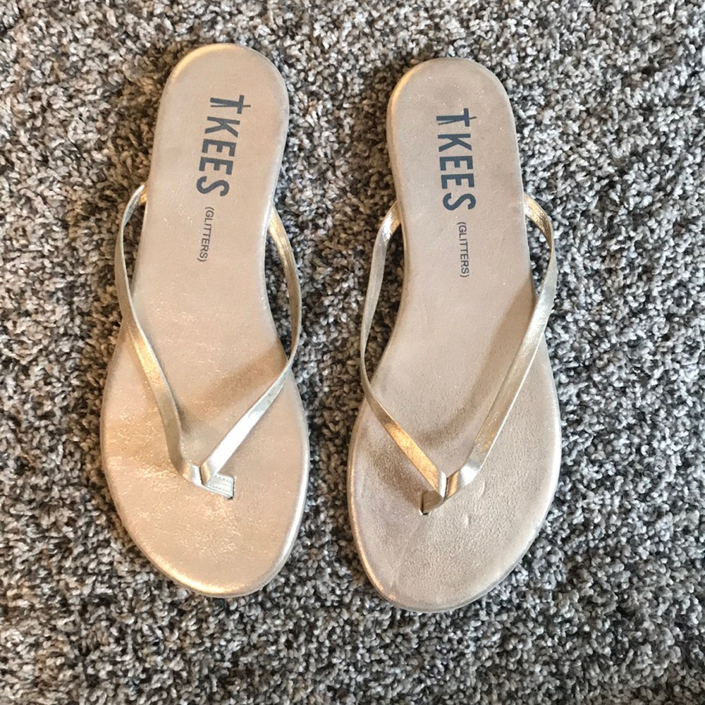 Gold glitter Sandle